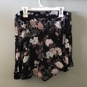 Floral Skort (Shorts/Skirt)